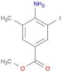 Benzoic acid, 4-amino-3-iodo-5-methyl-, methyl ester