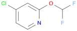 4-Chloro-2-(difluoromethoxy)pyridine