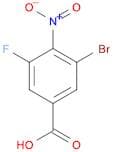 3-Bromo-5-fluoro-4-nitrobenzoic acid