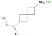 SPIRO[3.3]HEPTANE-2-CARBOXYLIC ACID, 6-AMINO-, METHYL ESTER, HYDROCHLORIDE (1:1)