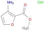 2-Furancarboxylic acid, 3-amino-, methyl ester, hydrochloride (1:1)