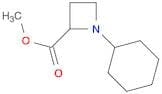 methyl 1-cyclohexylazetidine-2-carboxylate