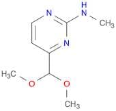 2-(Methylamino)pyrimidine-4-carboxaldehyde dimethyl acetal