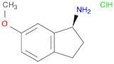 1H-Inden-1-amine, 2,3-dihydro-6-methoxy-, hydrochloride, (S)- (9CI)