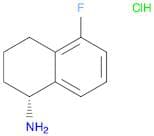 1-Naphthalenamine, 5-fluoro-1,2,3,4-tetrahydro-, hydrochloride (1:1), (1R)-