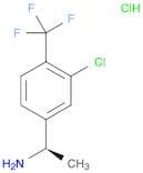 Benzenemethanamine, 3-chloro-α-methyl-4-(trifluoromethyl)-, hydrochloride (1:1), (αR)-