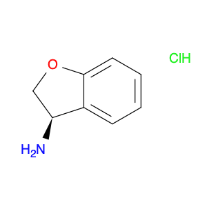 3-Benzofuranamine, 2,3-dihydro-, hydrochloride (1:1), (3R)-