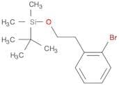(2-Bromophenethoxy)(t-butyl)dimethylsilane
