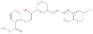 Benzoic acid, 2-[(3S)-3-[3-[(1E)-2-(7-chloro-2-quinolinyl)ethenyl]phenyl]-3-hydroxypropyl]-, methy…