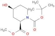 Cis-4-hydroxy-piperidine-1,2-dicarboxylic acid 1-tert-butyl ester 2-methyl ester