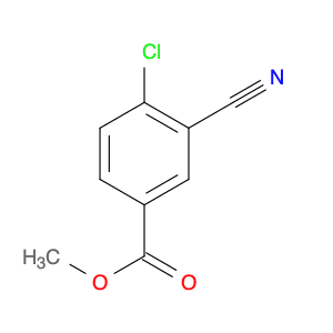 Benzoic acid, 4-chloro-3-cyano-, methyl ester