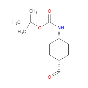 Carbamic acid,N-(cis-4-formylcyclohexyl)-, 1,1-dimethylethyl ester
