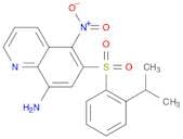 6-((2-Isopropylphenyl)sulfonyl)-5-nitroquinolin-8-amine