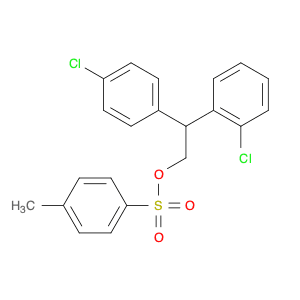 Phenethyl alcohol, o-chloro-β-(p-chlorophenyl)-, p-toluenesulfonate (8CI)