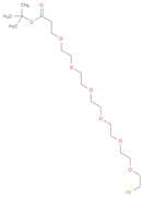 4,7,10,13,16,19-Hexaoxaheneicosanoic acid, 21-mercapto-, 1,1-dimethylethyl ester
