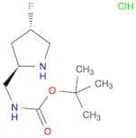 TERT-BUTYL N-([(2R,4S)-4-FLUOROPYRROLIDIN-2-YL]METHYL)CARBAMATE HYDROCHLORIDE