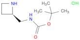 Carbamic acid, N-[(2R)-2-azetidinylmethyl]-, 1,1-dimethylethyl ester, hydrochloride (1:1)