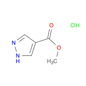 1H-Pyrazole-4-carboxylic acid, methyl ester, hydrochloride (1:1)