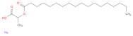 Octadecanoic acid, 1-carboxyethyl ester, sodium salt (1:1)