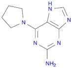 6-(Pyrrolidin-1-yl)-9H-purin-2-amine