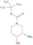 1-Piperidinecarboxylic acid, 3-amino-4-hydroxy-, 1,1-dimethylethyl ester, (3S,4R)-