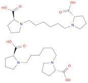 (S)-1-(6-((S)-2-Carboxypyrrolidin-1-yl)-hexyl)pyrrolidine-2-carboxylic acid