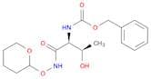 Benzyl (2s,3r)-3-hydroxy-1-oxo-1-(tetrahydro-2h-pyran-2-yloxyamino)butan-2-ylcarbamate