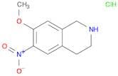 7-Methoxy-6-nitro-1,2,3,4-tetrahydroisoquinoline HCl