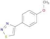 1,2,3-Thiadiazole, 4-(4-methoxyphenyl)-