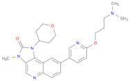 2H-Imidazo[4,5-c]quinolin-2-one, 8-[6-[3-(dimethylamino)propoxy]-3-pyridinyl]-1,3-dihydro-3-methyl…