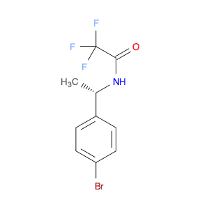 Acetamide, N-[(1S)-1-(4-bromophenyl)ethyl]-2,2,2-trifluoro-