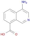8-Isoquinolinecarboxylic acid, 4-amino-