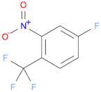 Benzene, 4-fluoro-2-nitro-1-(trifluoromethyl)-