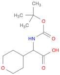 2H-Pyran-4-acetic acid, α-[[(1,1-dimethylethoxy)carbonyl]amino]tetrahydro-