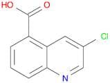 5-Quinolinecarboxylic acid, 3-chloro-