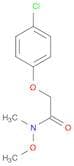 Acetamide, 2-(4-chlorophenoxy)-N-methoxy-N-methyl-
