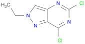 2H-Pyrazolo[4,3-d]pyrimidine, 5,7-dichloro-2-ethyl-