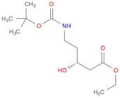 (R)-N-BOC-5-AMINO-3-HYDROXY-PENTANOIC ACID ETHYL ESTER