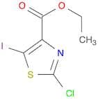 4-Thiazolecarboxylic acid, 2-chloro-5-iodo-, ethyl ester