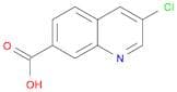 7-Quinolinecarboxylic acid, 3-chloro-