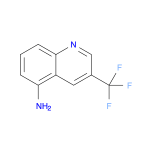 5-Quinolinamine, 3-(trifluoromethyl)-