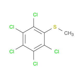 Benzene, 1,2,3,4,5-pentachloro-6-(methylthio)-