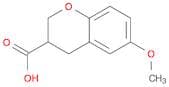 2H-1-Benzopyran-3-carboxylic acid, 3,4-dihydro-6-methoxy-