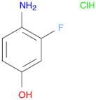 2-Fluoro-4-hydroxyaniline, HCl