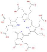 21H,23H-Porphine-2,7,12,18-tetrapropanoic acid, 3,8,13,17-tetrakis(carboxymethyl)-