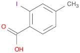 Benzoic acid, 2-iodo-4-methyl-