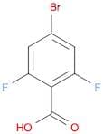 Benzoic acid, 4-bromo-2,6-difluoro-