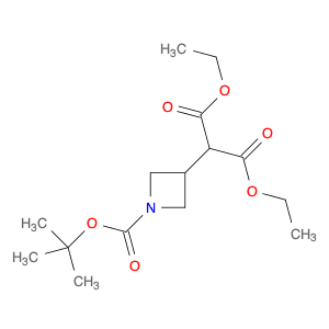 Propanedioic acid, 2-[1-[(1,1-dimethylethoxy)carbonyl]-3-azetidinyl]-, 1,3-diethyl ester