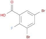 Benzoic acid, 3,5-dibromo-2-fluoro-