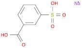 Benzoic acid, 3-sulfo-, sodium salt (1:1)